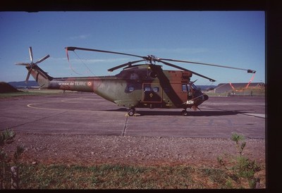 Top aircraft slide SA.330 1411/ADH French Army Luxeuil