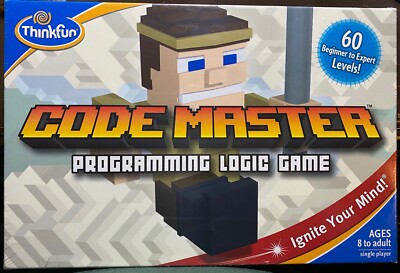 Thinkfun Code Master Programming Coding Logic Board CodeMaster Game