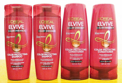 L'Oreal Paris Elvive Color Vibrancy Protecting Shampoo + Conditioner 12.6 fl oz