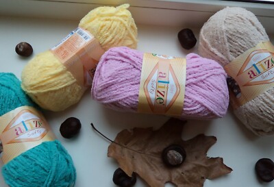 Yarn Alize Softy plush yarn velvet yarn blanket yarn plaid yarn baby yarn 