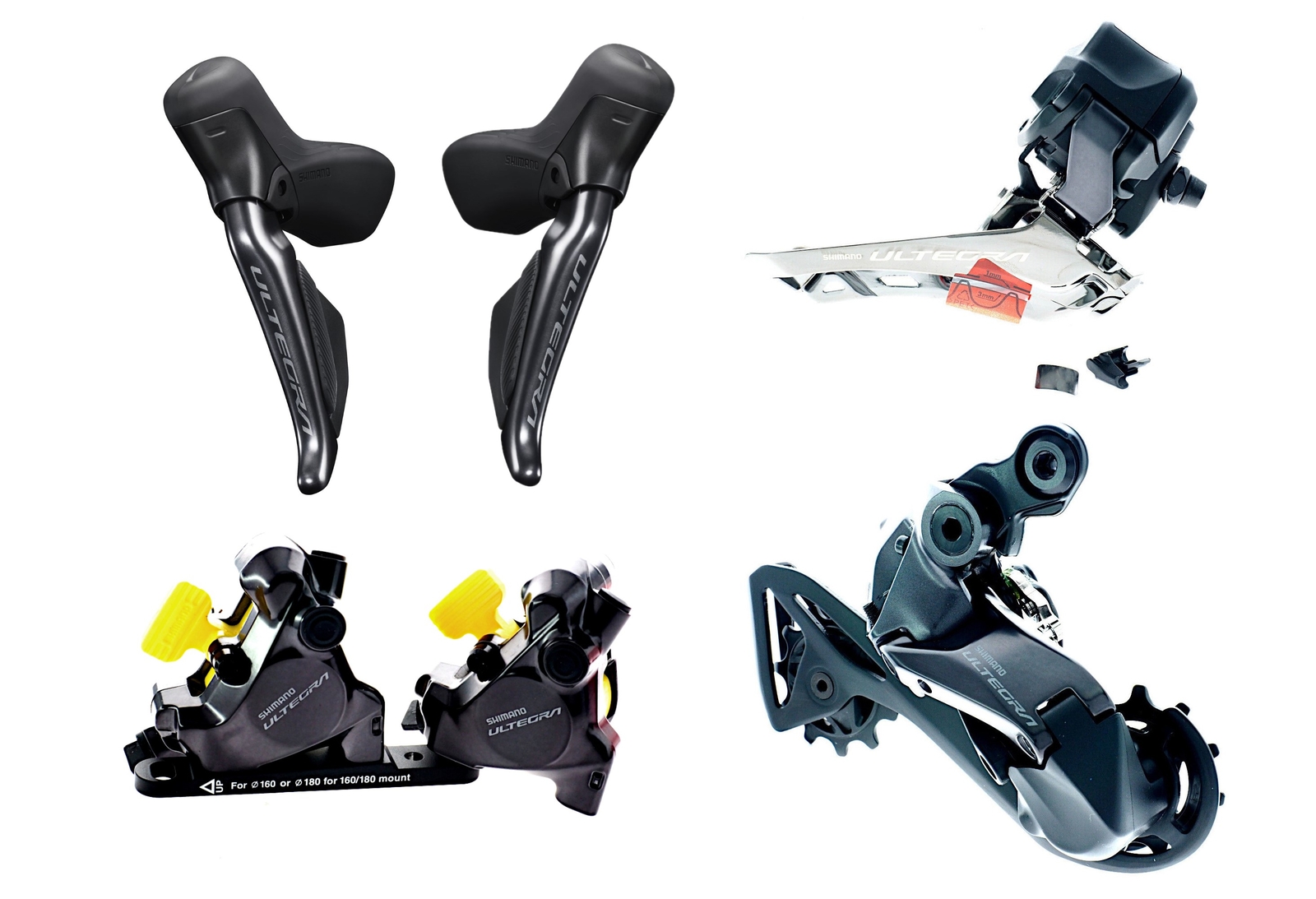 パーツ SHIMANO ULTEGRA BR-R8170 Shimano Ultegra BR-R8170 Disc Brake Caliper (Black
