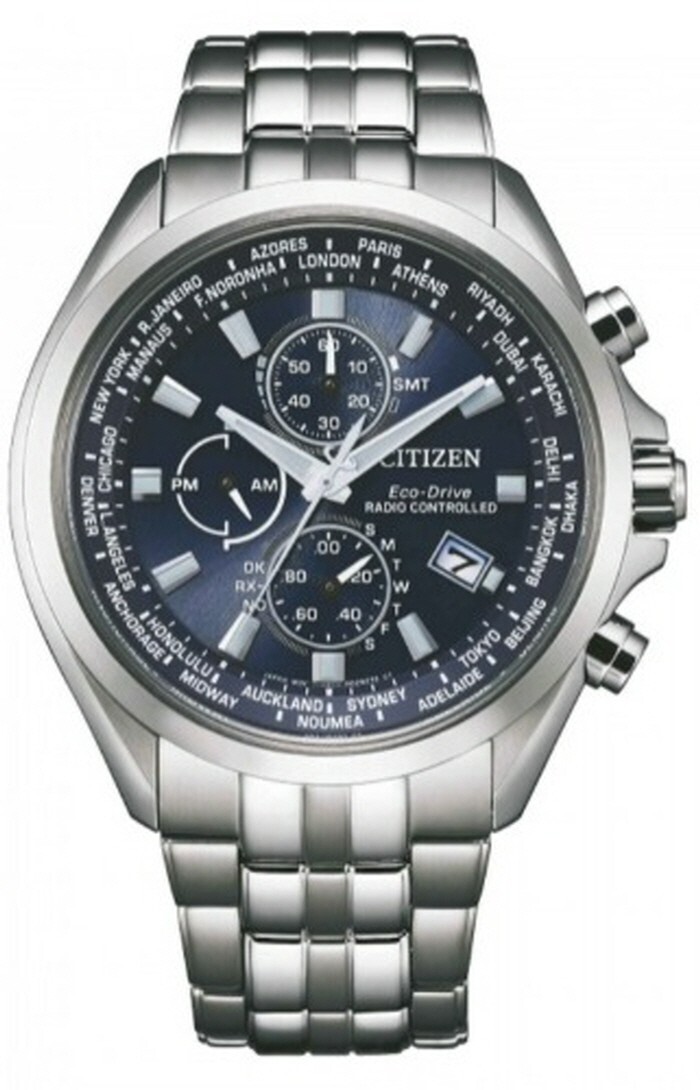 Pre-owned Citizen Watches Eco Drive At8200-87l