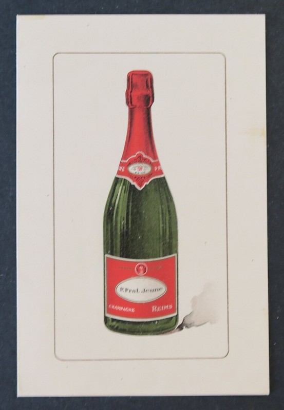Ancienne Brochure PublicitÃ© Tarif Champagne P. Prat Jeune Reims