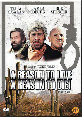 A Reason to Live A Reason to Die - Telly Savalas James Coburn (NEW) Western DVD