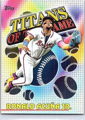 2026 Topps Ronald Acuña Jr. Titans of the Game #TOG-7 Atlanta Braves