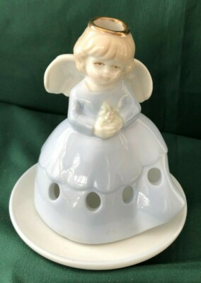RUSS BERRIE -  ASSORTED 4'' ANGEL TEA LIGHT HOLDERS - YOU CHOOSE!