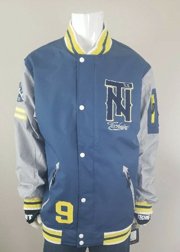 Ing Jacket Navy Yellow Gray Xxl