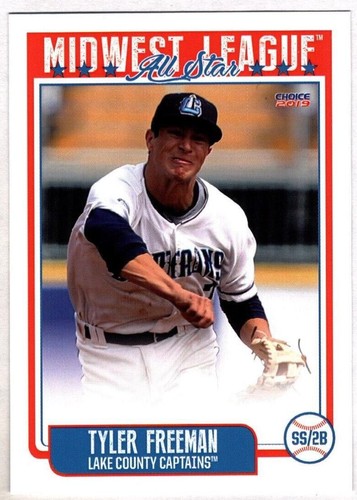 2019 Choice Midwest League All-Stars - Tyler Freeman #25