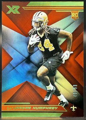2019 Panini XR Orange Lil'Jordan Humphrey #186 RC 49/99 Parallel New Orleans