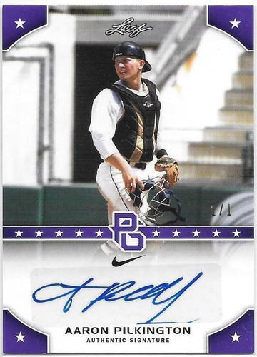 2015 Leaf Perfect Game National Showcase - Aaron Pilkington #PG-AP1