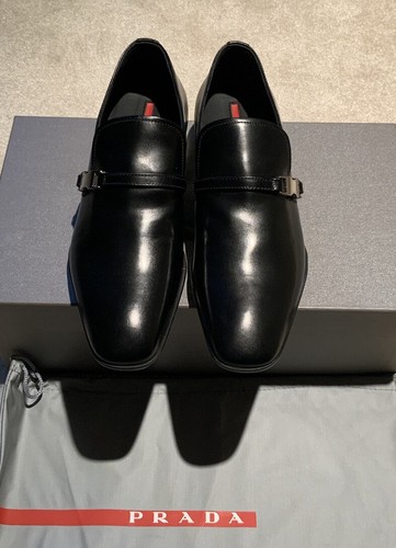 PRADA 革靴　サイズ7 Authentic￼ Prada “Brand New” Mens Dress Shoes ~ Size 7, EU