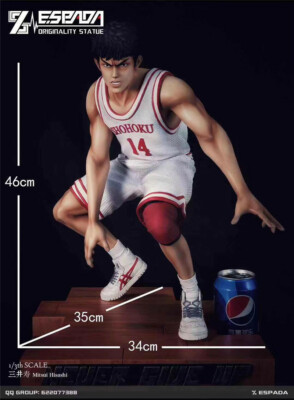 SLAM DUNK Mitsui Hisash Statue Resin Figure GK Espada Never Give UP 1/3 Pre-OD