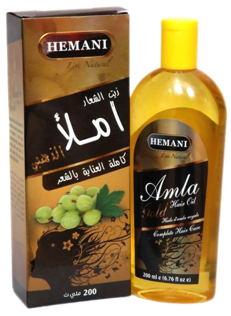 Hemani Amla Öl Gold Haaröl 200 ml *haarverdichtung haarwuchs haarausfall haare* 