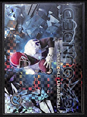Thurman Thomas 2023 Topps Composite Resurgence Grounded #RG-1 X-Fractors