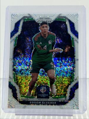 EDSON ALVAREZ 1 2024 PANINI PRIZM COPA AMERICA WHITE SPARKLE Q1816