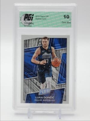 LUKA DONCIC 2019 PANINI THE NATIONAL SP BASKETBALL ROOKIE RC PGI 10 Q1048
