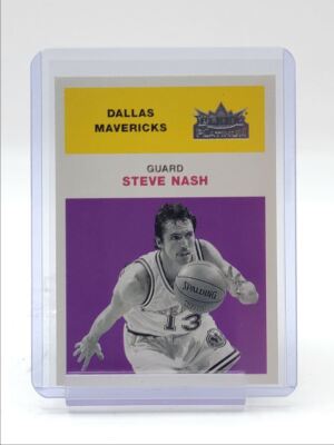 STEVE NASH 2001-02 FLEER PLATINUM ANNIVERSARY EDITION MAVERICKS /201 Q2371
