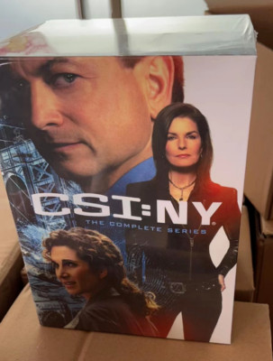 CSI: NY THE COMPLETE SERIES DVD Region 1 New Sealed Box Set 55-disc Free Ship