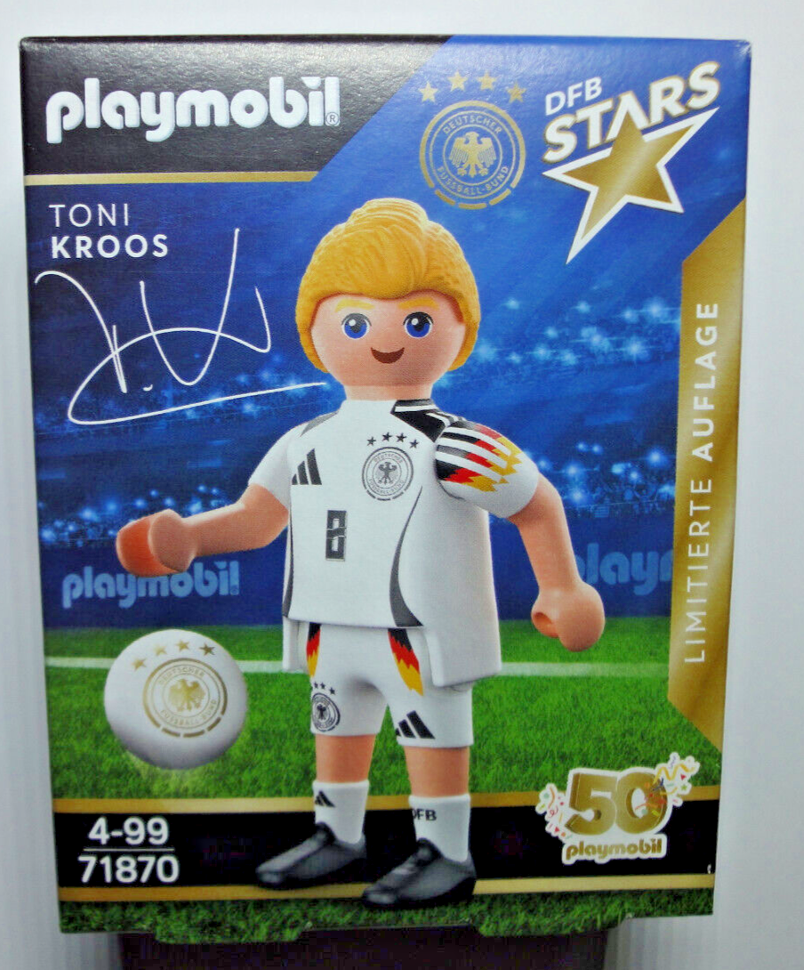 PLAYMOBIL 71870 Toni Kroos DFB Stars EM 2024 limitierte Auflage EBG