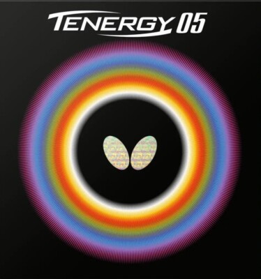 Butterfly Tenergy 05 Table Tennis Rubber Black/Red High Performance Spin Speed