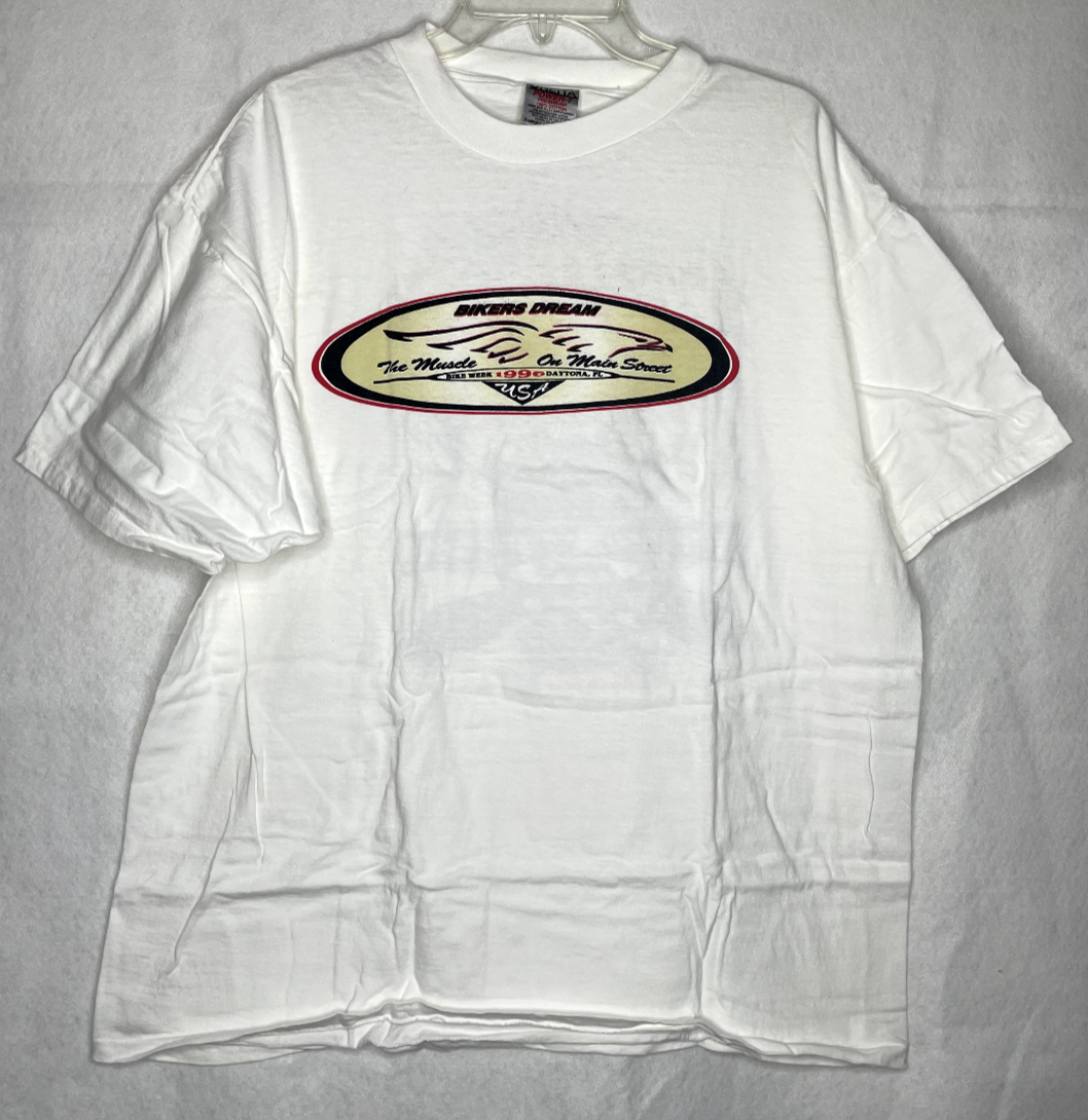 Vintage 1996 Daytona Bike Week Men's XL Graphic T- Shirt | eBay