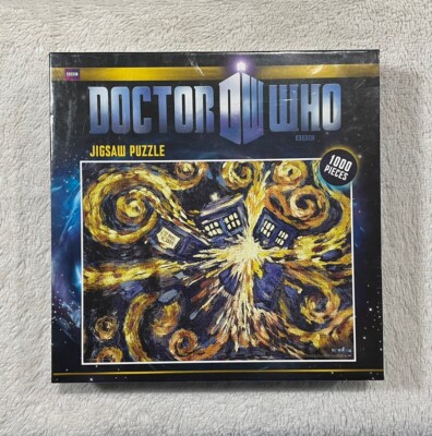 Doctor Who Exploding Tardis 1000 Piece BBC Jigsaw Puzzle SEALED 20in X 27in