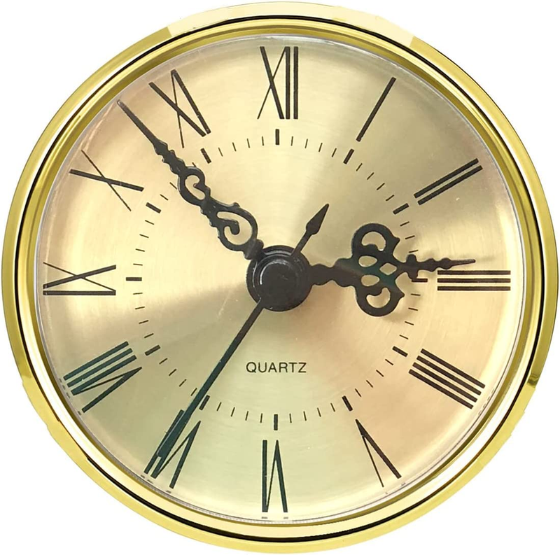 Mini Quartz Clock Insert 2.8 Inch (70 Mm) Round Quartz Movement Miniature Clock