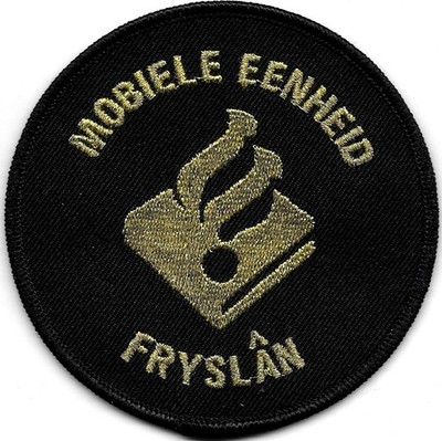 HOLLAND NIEDERLANDE Politie MOBIELE EENHEID Frys. Police Patch Polizei Abzeichen