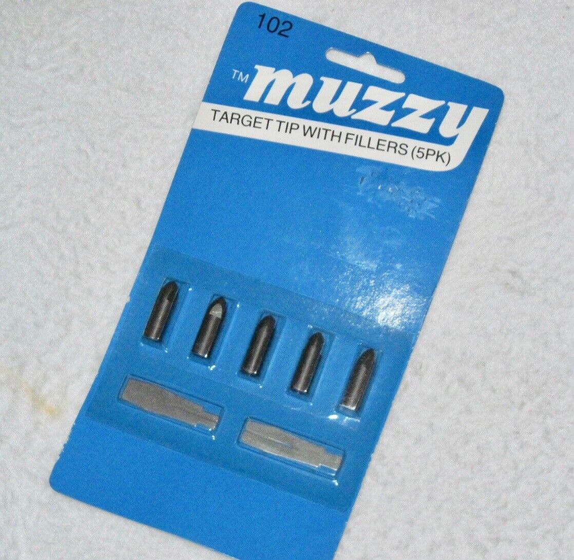Muzzy #102 Madador-II Target Tips with Fullers for 150gr Hea