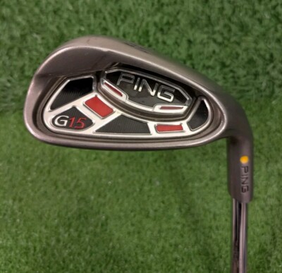 Ping G15 Series Pitching Wedge PW Yellow Dot Regular Flex Steel AWT OEM