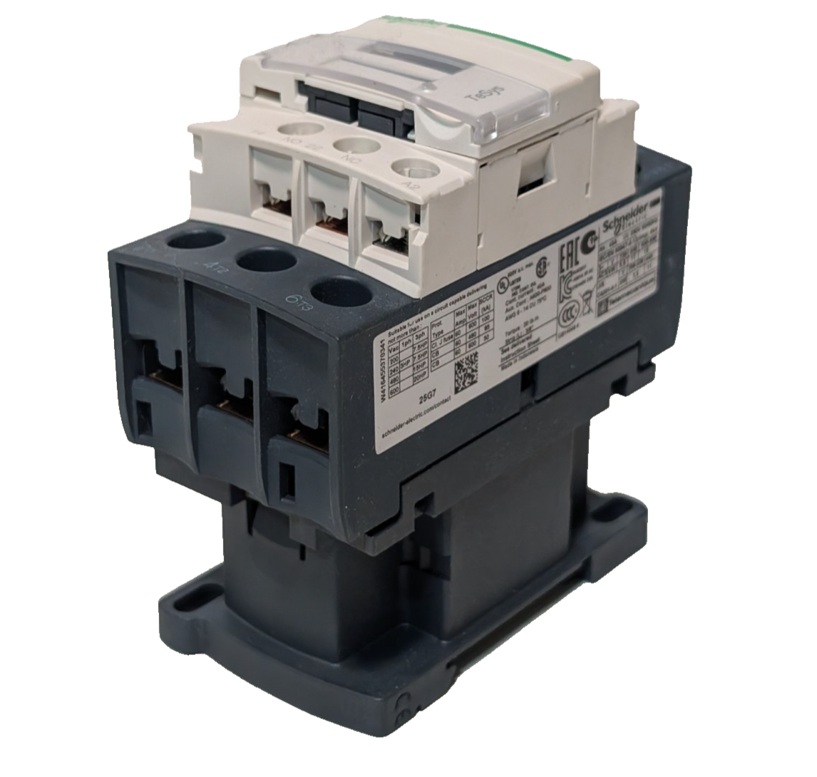 Schneider Electric LC1D25G7 general purpose contactor, TeSys s...