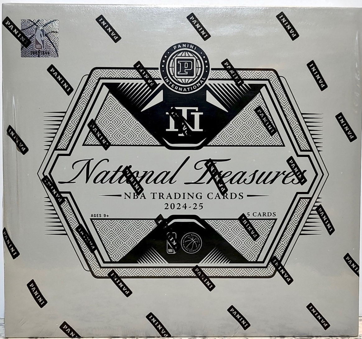 2024-25 Panini National Treasures NBA Factory Sealed International Hobby Box