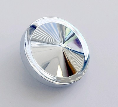 Accutronix END CAP, (BRAKE SIDE) - Chrome