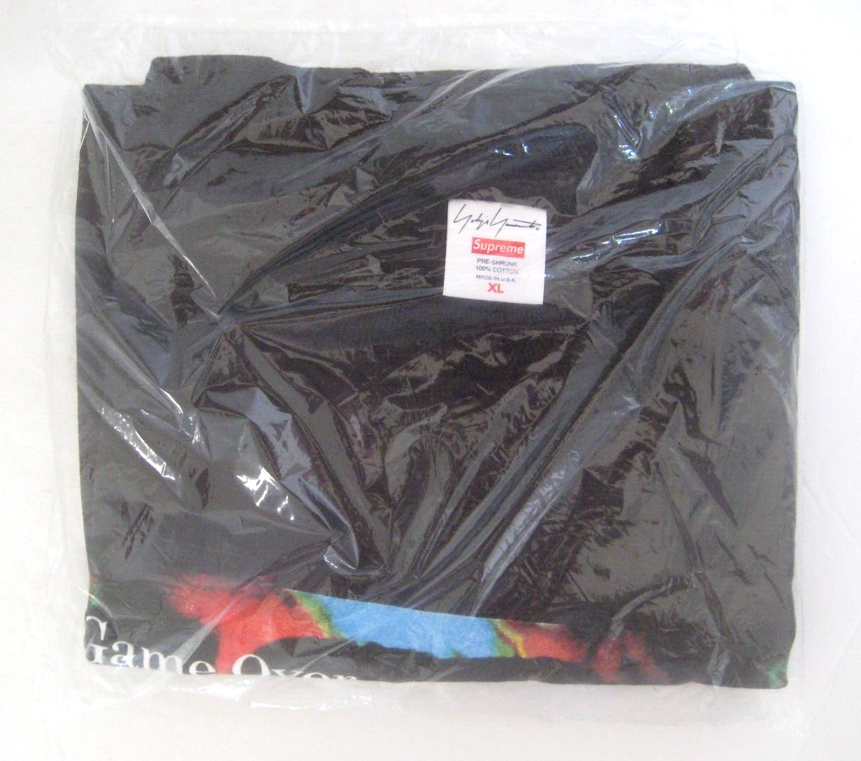 Supreme Yohji Yamamoto Game Over Tee fw20 Black XL Xlarge