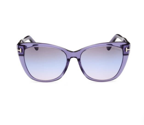 TOM FORD TOM FORD FT0937-81B-57 SHINY VIOLET SUNGLASSES