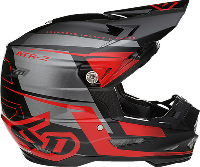 6D HELMETS ATR-2 Mach Helmet XL Red/Gray/Black 123328