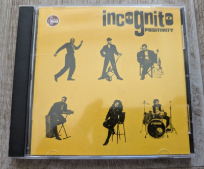 Incognito   Positivity CD NM Acid Jazz, Jazzdance, Jazz-Funk 	Talkin' Loud   ...