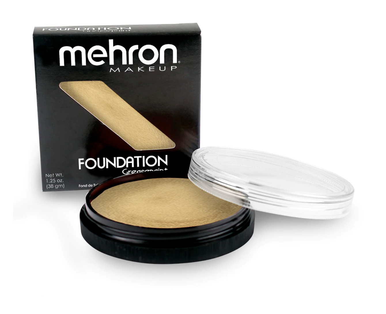 MEHRON MAKEUP FOUNDATION_GREASE PAINT_FACE/BODY PAINT_COSTUME/STAGE/TV (1.25 OZ)