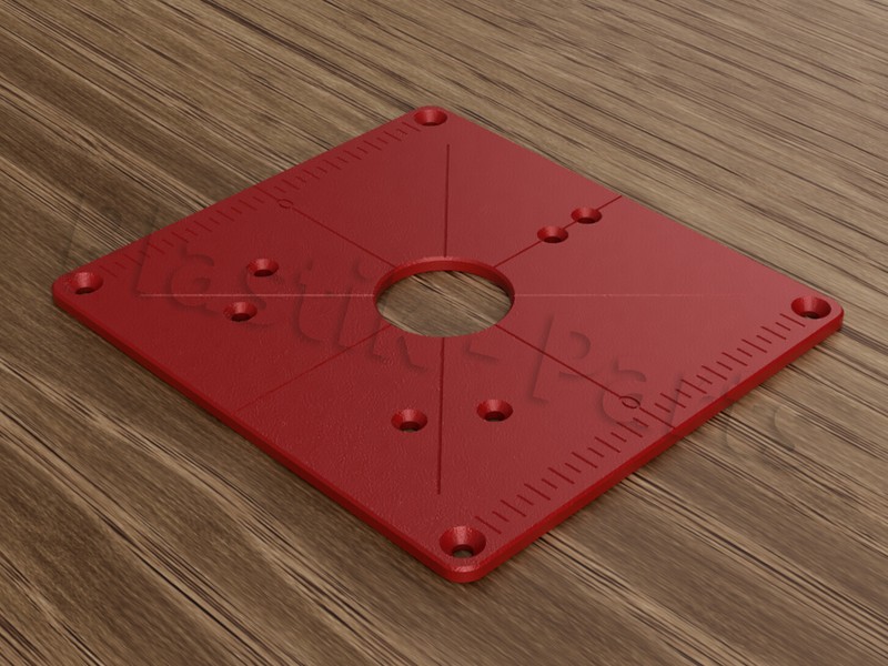 Abs Befestigungsplatte Einlegeplatte FÃ¼R FrÃ¤Stisch Bosch Pof1400ace 1200ae FrÃ¤Se