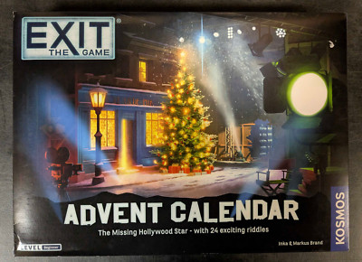 Exit Advent Calendar: The Missing Hollywoood Star Puzzle Game by KOSMOS (Damage)