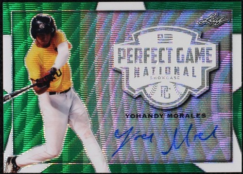 2019 Leaf Perfect Game National Showcase - Yohandy Morales #BA-YM1