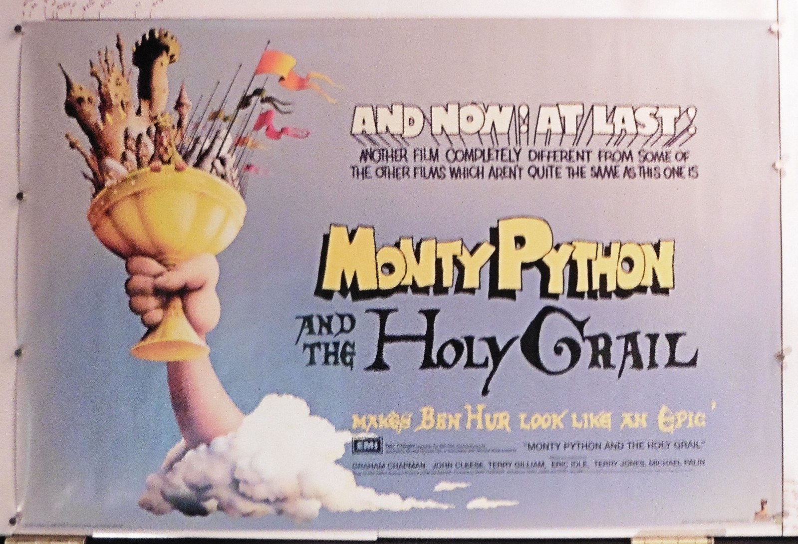Monty Python 年代物 ポスター 海外製 vintage poster Monty Python 年代物 ポスター 海外製 vintage poster Monty