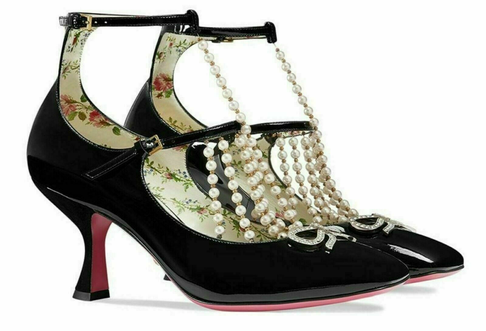 GUCCI 正規品　ハイヒール Gucci 水鑽ハイヒールシューズ03-KA84 - メルカリ
