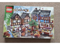 lego medieval market village