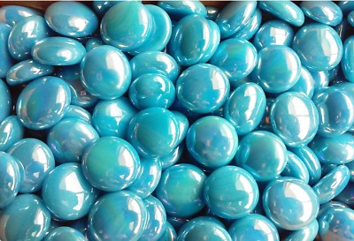 Miracolors - Glass Gems - Vase Fillers - Aquarium Rocks Flat Marbles