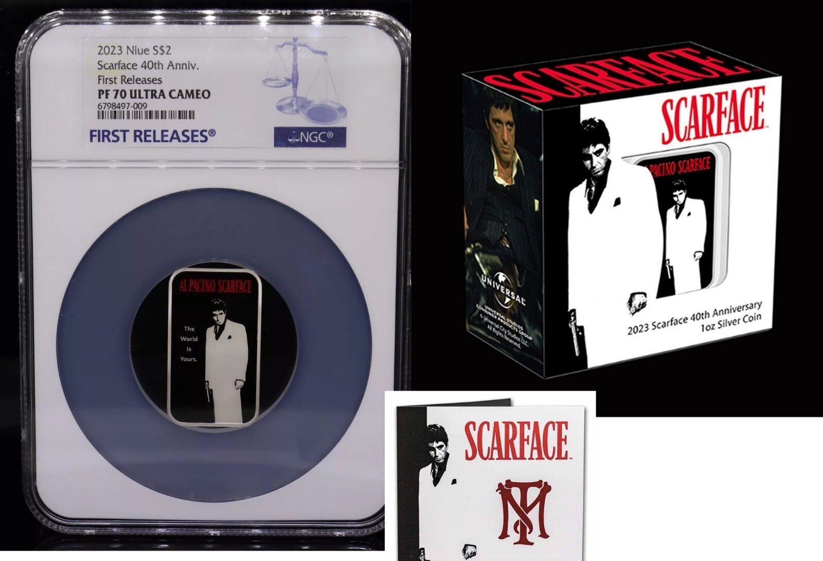 外国映画 SCARFACE 40th Anniversary Coin s-l400.jpg