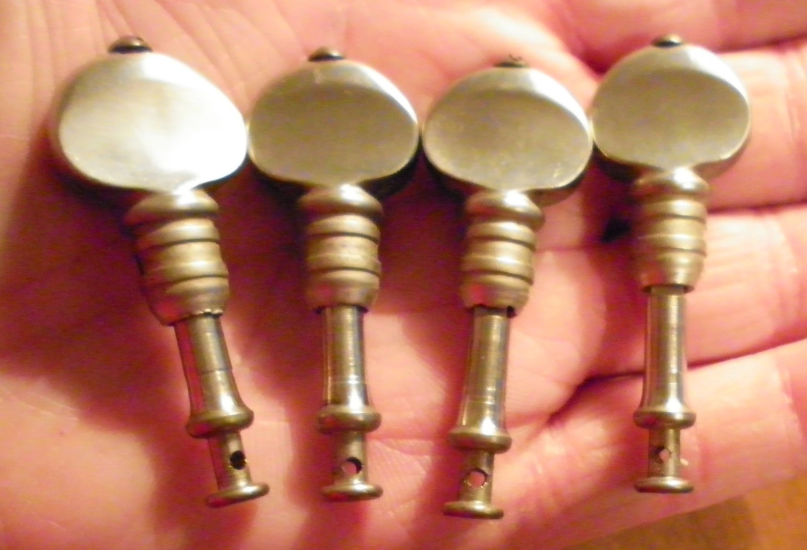 Vintage Banjo Friction Tension Tuning Pegs Tuners Parts Project Luthier