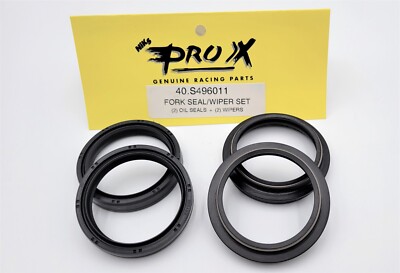 Pro-X 40.S496011  Fork Seal Wiper Kit Suzuki RM125 RM250 96-00 DRZ400 00-13 NEW