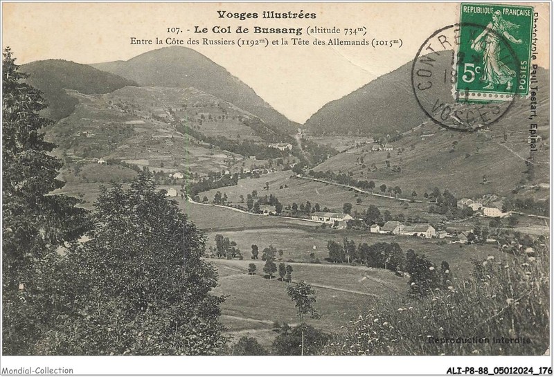 Alip8-0789-88 - Le Col De Bussang - Entre La Cote Des Russiers Et La TÃªTe