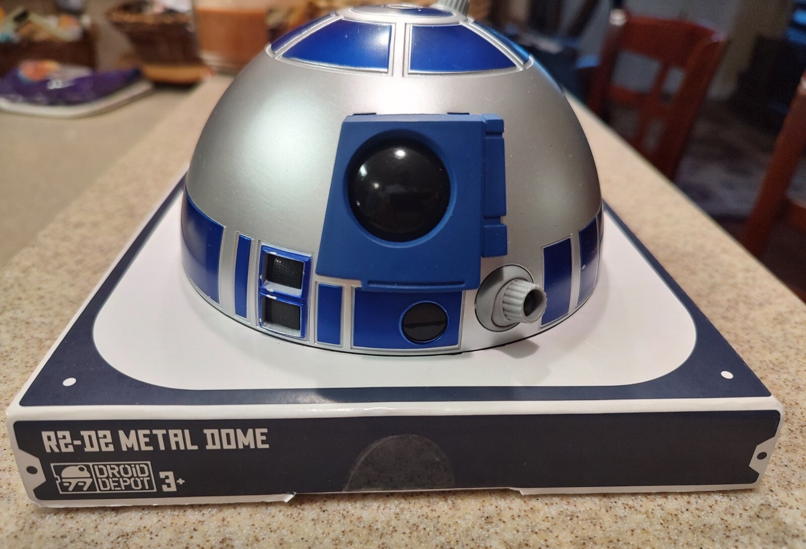 Disney Star Wars Galaxy's Edge R-Series R2-D2 Metal Dome Droid Head Part NIB